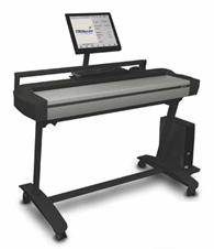 Contex Large Format Scanner Accessories and Options - Contex Document Catch Baskets - Contex Mobile Floor Stands - Contex Scanner 17 inch Touch Screens